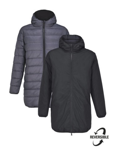 SOL-04815-Unisex Reversible Parka Reverse